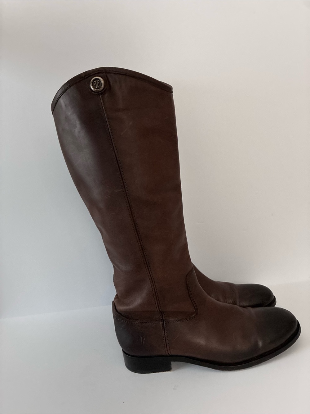 Frye Melissa Riding Boots brown